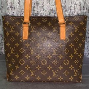 Authentic LOUIS VUITTON MONOGRAM CABAS PIANO BAG